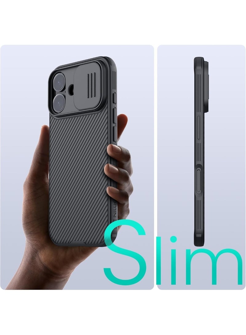 موز Case Designed for iPhone 17, nillkin CamShield case Protective Cover with Camera Protector Hard PC Ultra Thin Anti-Scratch Phone Cover (iPhone 17) - Image 3